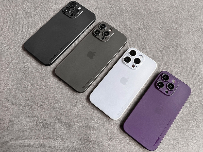 Amazon.co.jp: 「0.3㎜極薄」iPhone 14 Pro Max対応ケース memumi